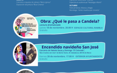 San Juan de la Rambla se convierte en el epicentro de la cultura gracias a la agenda de noviembre