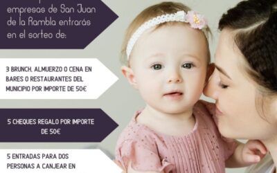 Comprar el regalo a mamá tiene premio en San Juan de la Rambla