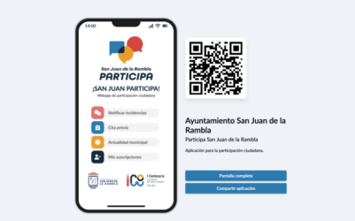 El Ayuntamiento lanza una WEBAPP de información y participación ciudadana